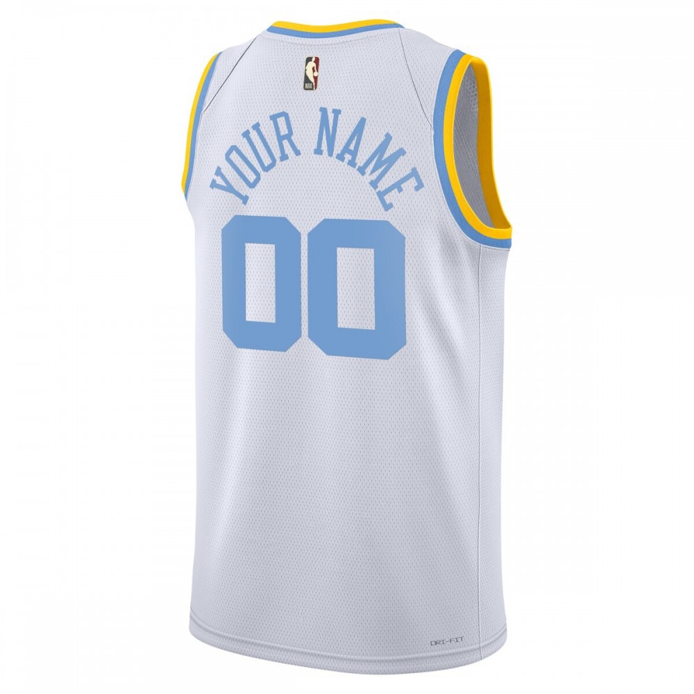 Los Angeles Lakers Unisex 2022/23 Custom Swingman Jersey - Classic Edition - White-Pro Kit Vault | Brand New 26/27 Sports Jerseys